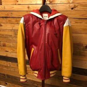 💖Vintage warm leather jacket💖